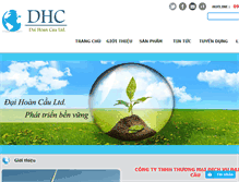 Tablet Screenshot of daihoancau.vn